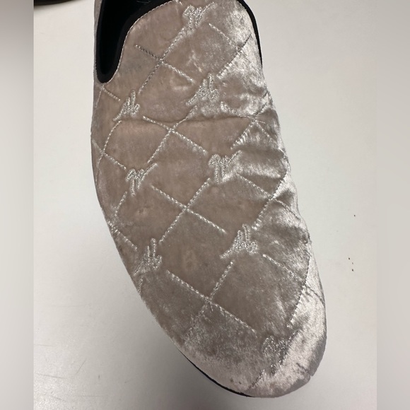 Giuseppe Zanotti Suede Men’s Dress loafers with signature embellishments main image 7